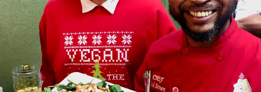 #ChefMickBrownRedfoo #Redfoo #VeganBBQ